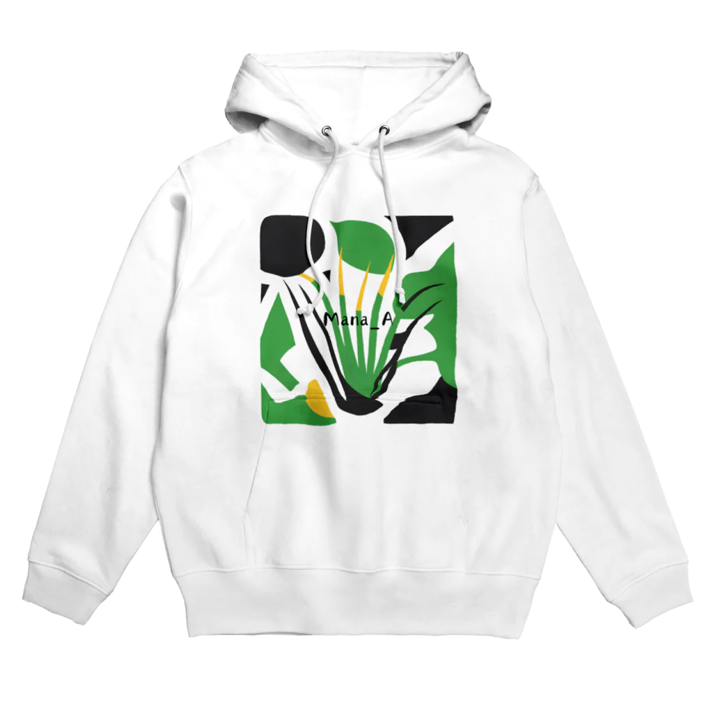 Mana AのカラフルTillandsia Hoodie