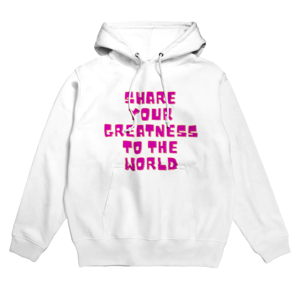 The Alburos & Co.のShare your Greatness to the World  Hoodie