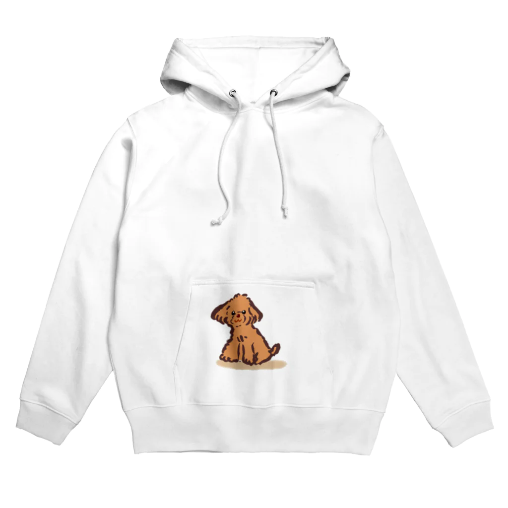 パグとミニブタの母のトイプードル Hoodie