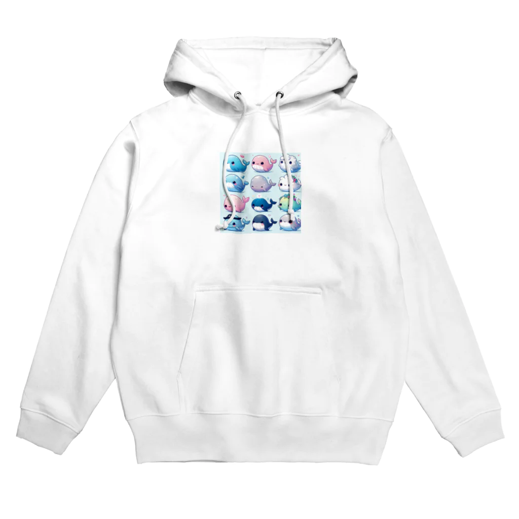 わくわく海の雑貨屋のにこにこクジラコレクション Hoodie