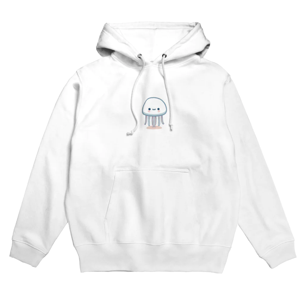 わくわく海の雑貨屋のゆるゆるクラゲちゃん Hoodie