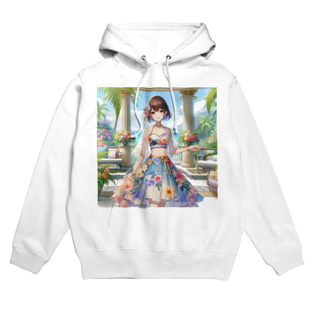 かるるんショップの夏と南国と休日と Hoodie