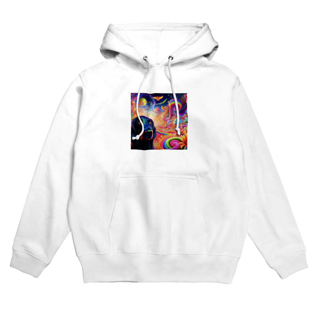 crazy_x_crazyのトリップドッグ Hoodie