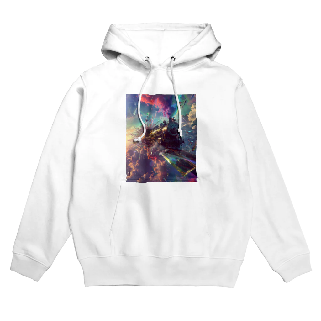 幻想ラボの「ガラスの次元を越える旅」 Hoodie