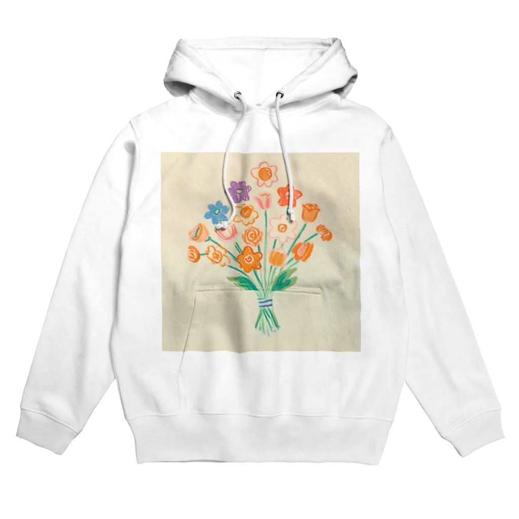 ひちゃんのお絵描きのお絵描き花束 Hoodie