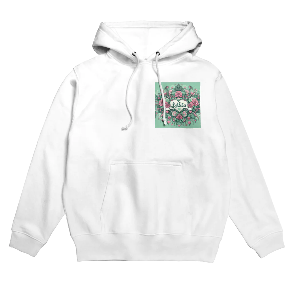 まんまるちゃんのSweet Lolita 🍭 ミントグリーン Hoodie