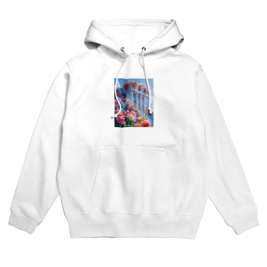 幻想ラボの「バラ色の夢の神殿」 Hoodie