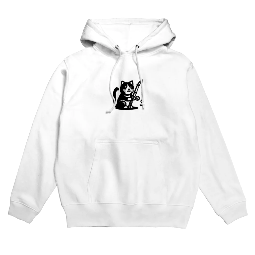 fish-man13の釣り猫 Hoodie