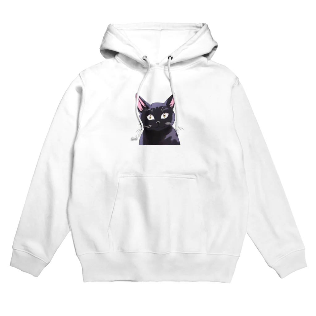 M&Kの黒猫2 Hoodie