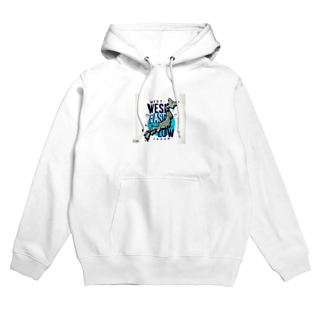 Qten369の西高東低の天気 Hoodie