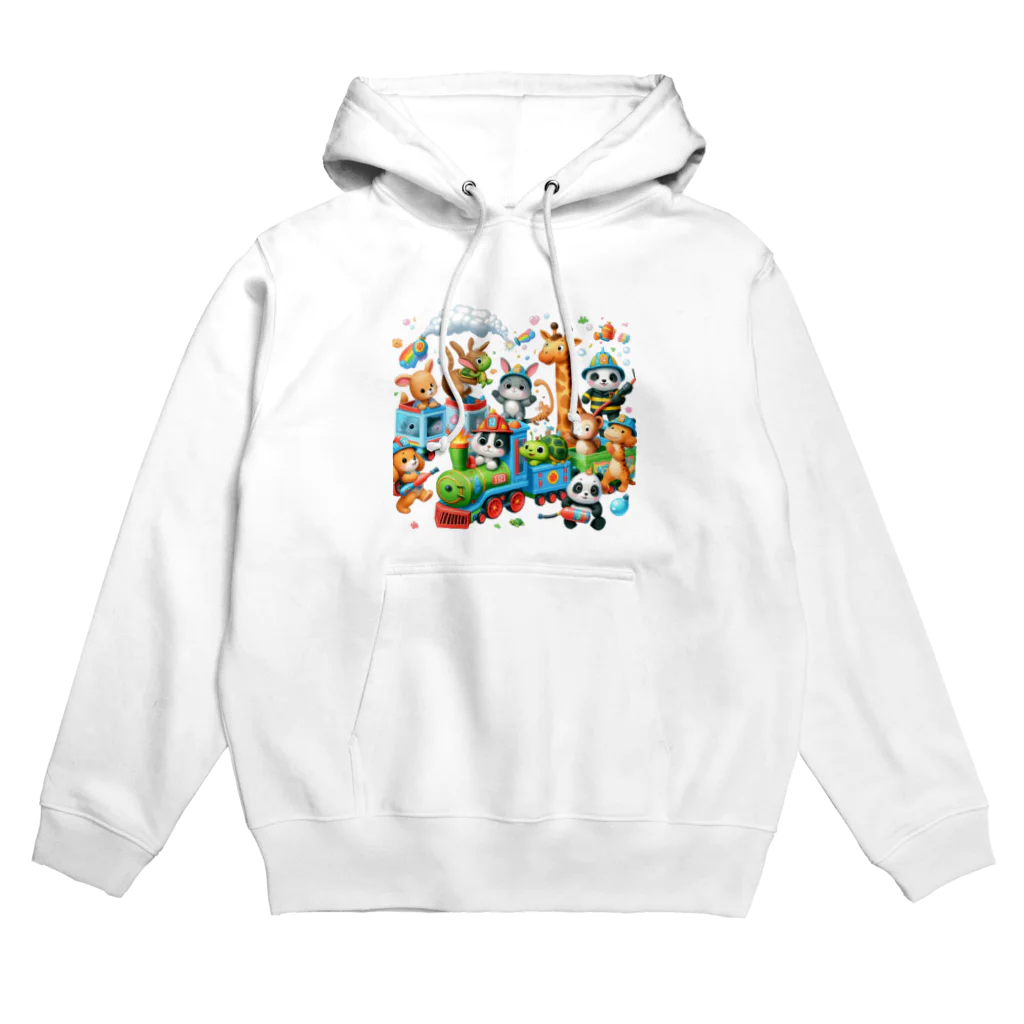 nail_aphroditeのあにまる消防隊 Hoodie