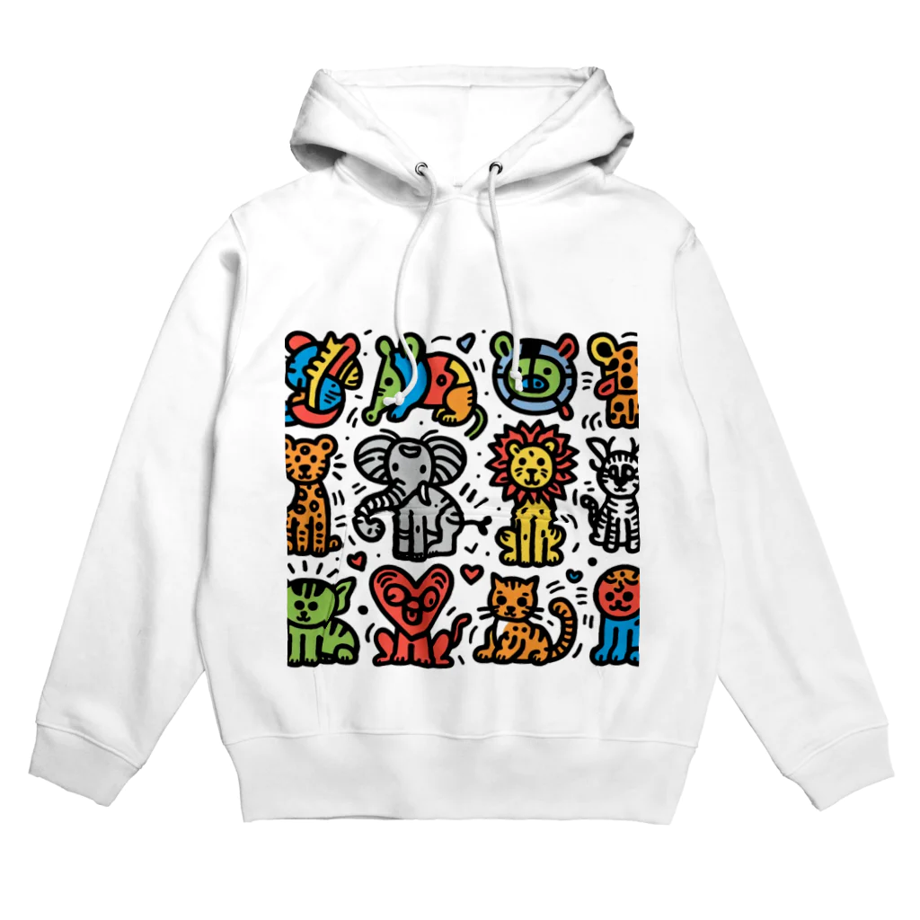 rightOneのアートタイム Hoodie