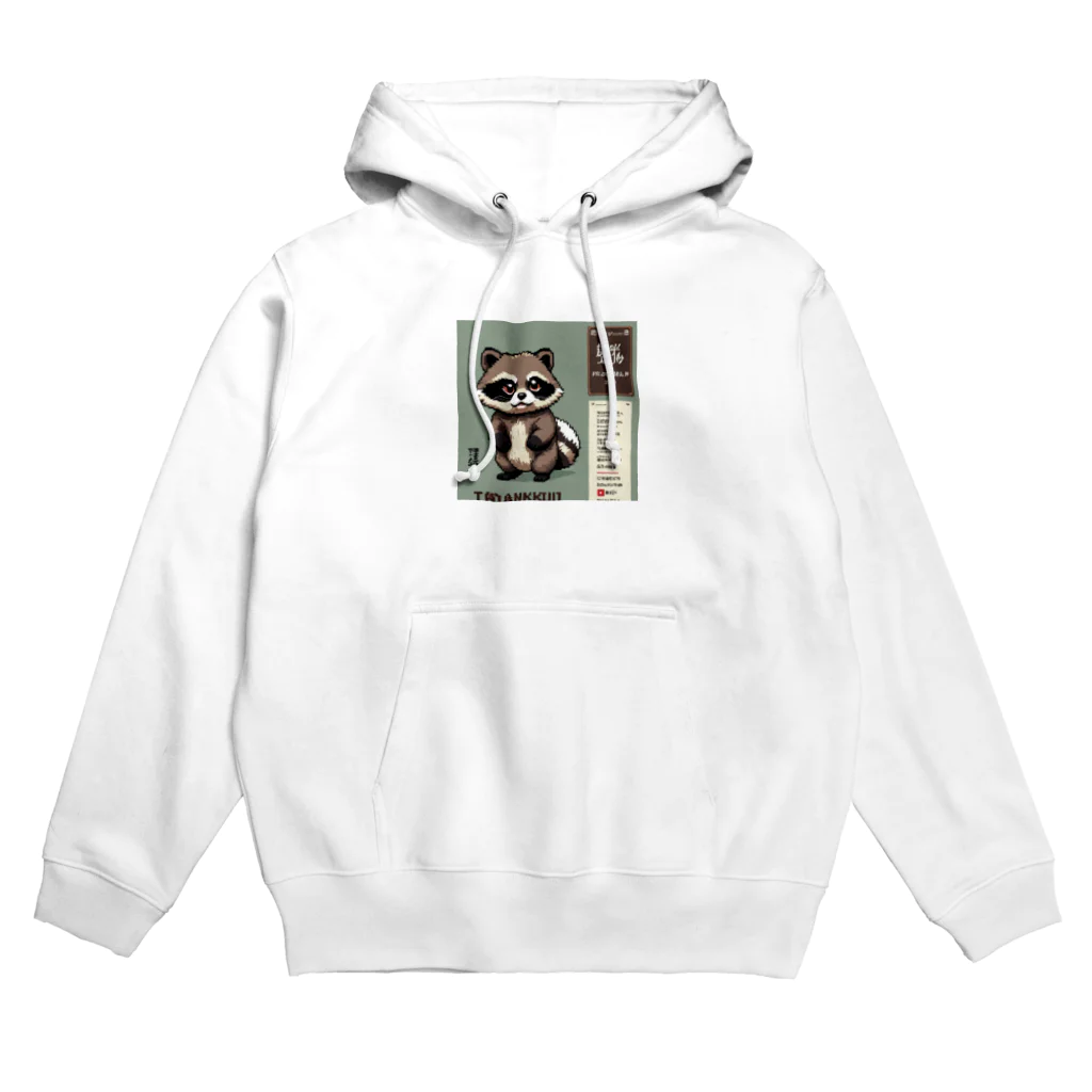 SUZURI56のミドリのたぬき Hoodie