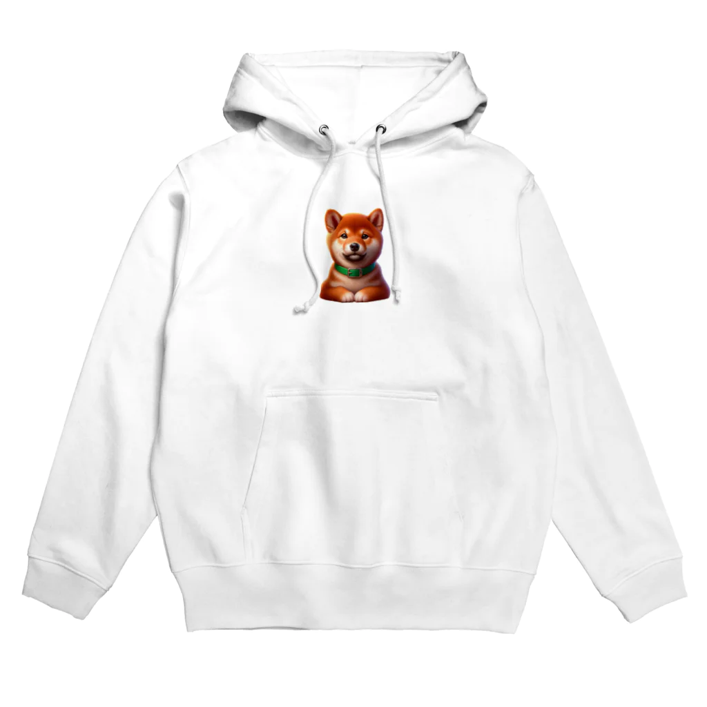 柴楽のフレンドリーな柴犬 Hoodie