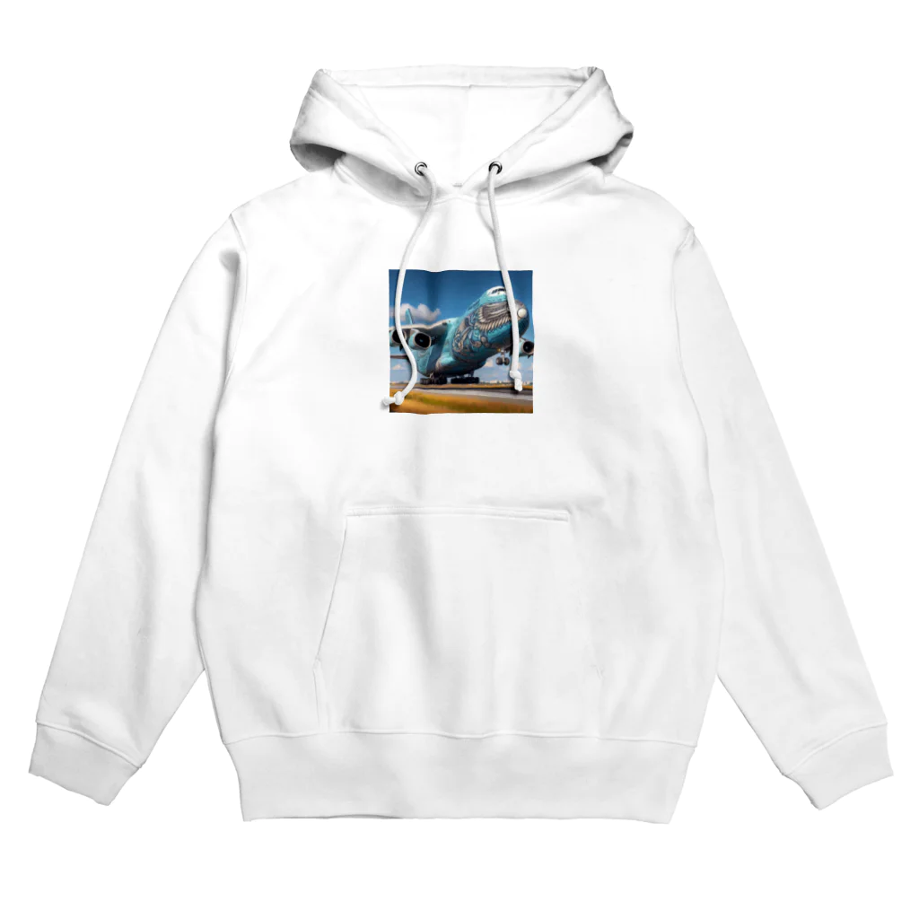 HECreaterのアート貨物機 Hoodie