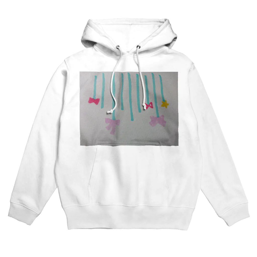 花影のお茶会のリボンの雨 Hoodie