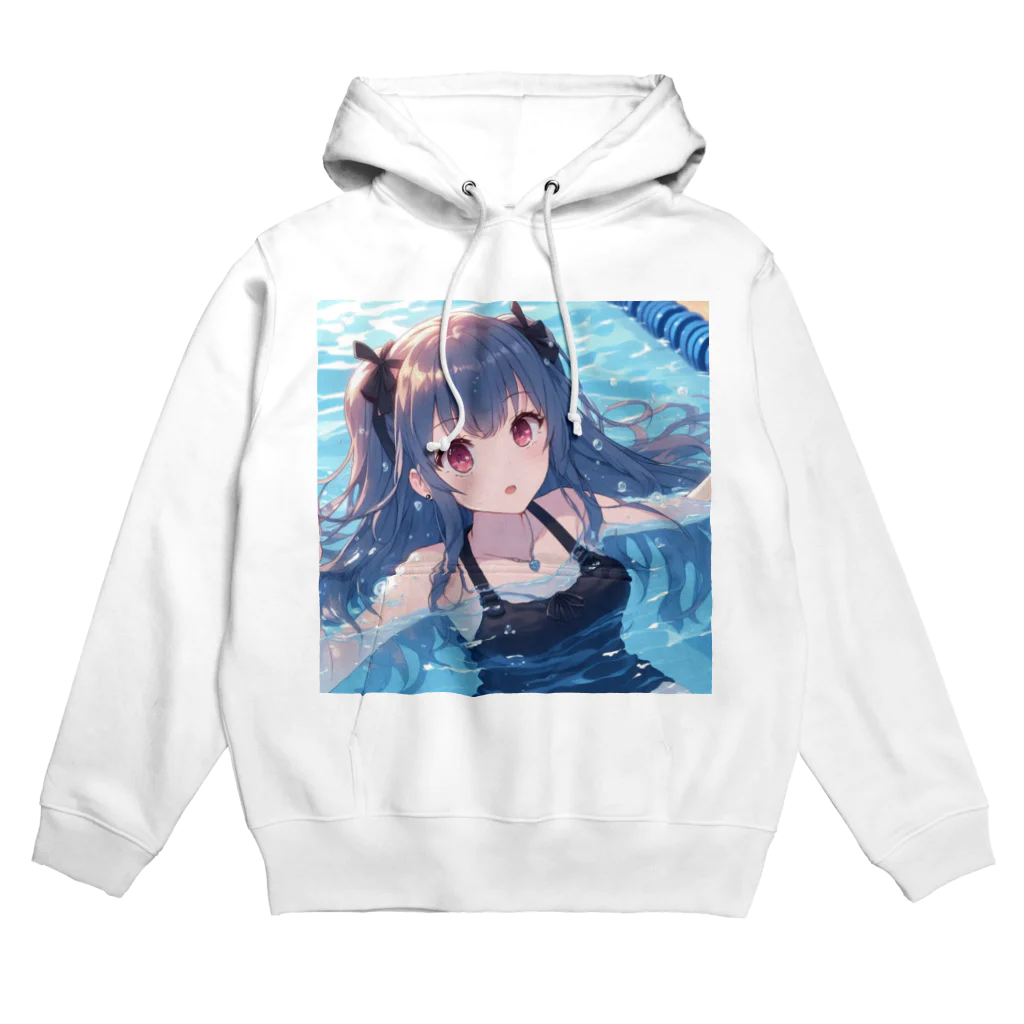 SWQAのプールを楽しむjk Hoodie