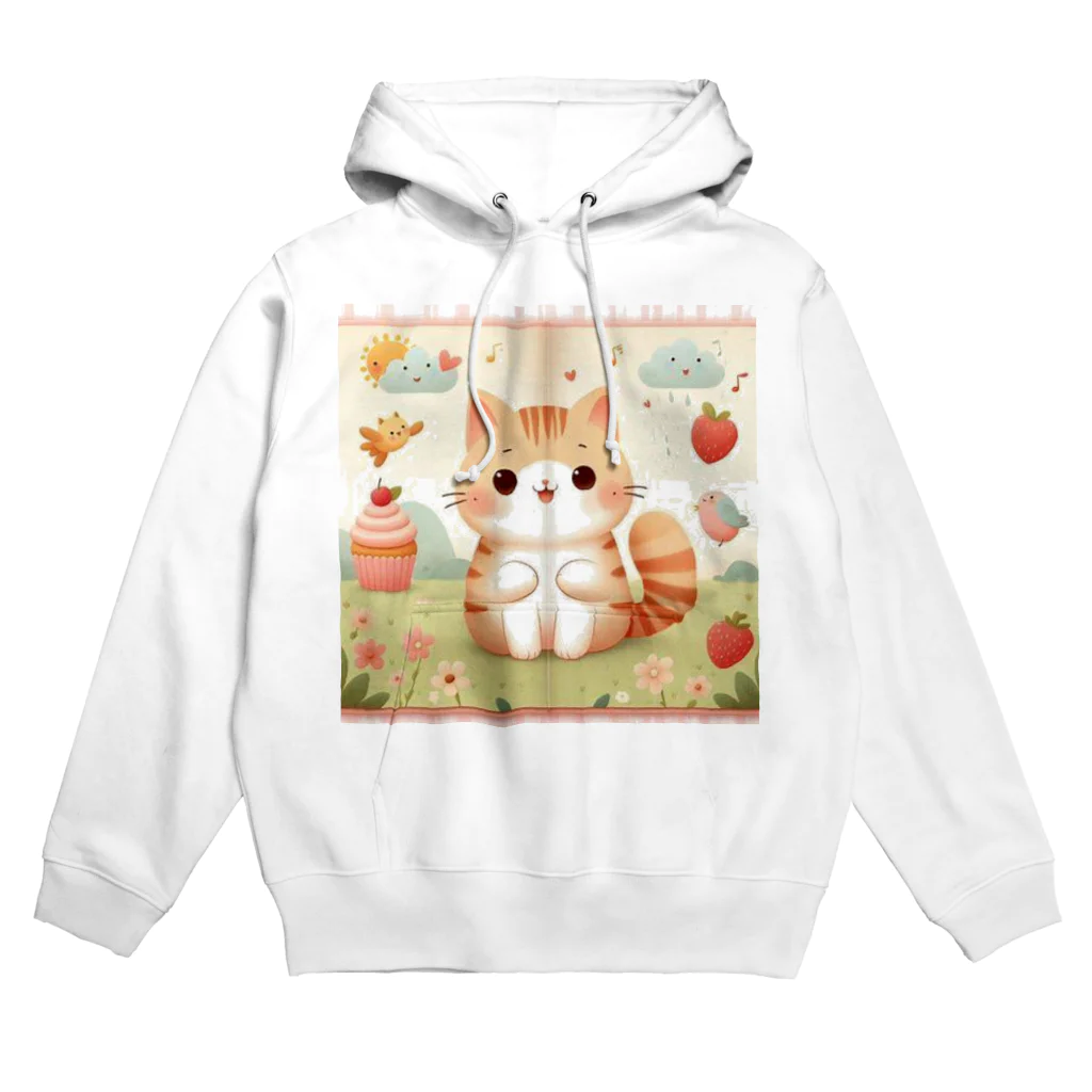 Rパンダ屋の「可愛い猫」グッズ Hoodie