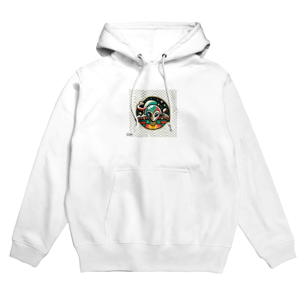 happiness_shopの宇宙最強の存在、エイリアン Hoodie