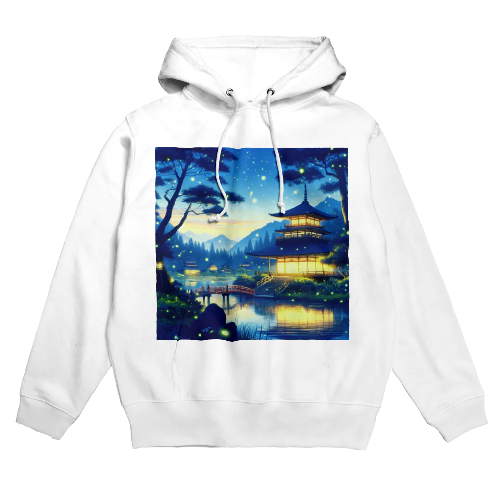 ソラのお店屋さんの蛍(昔の情景風) Hoodie