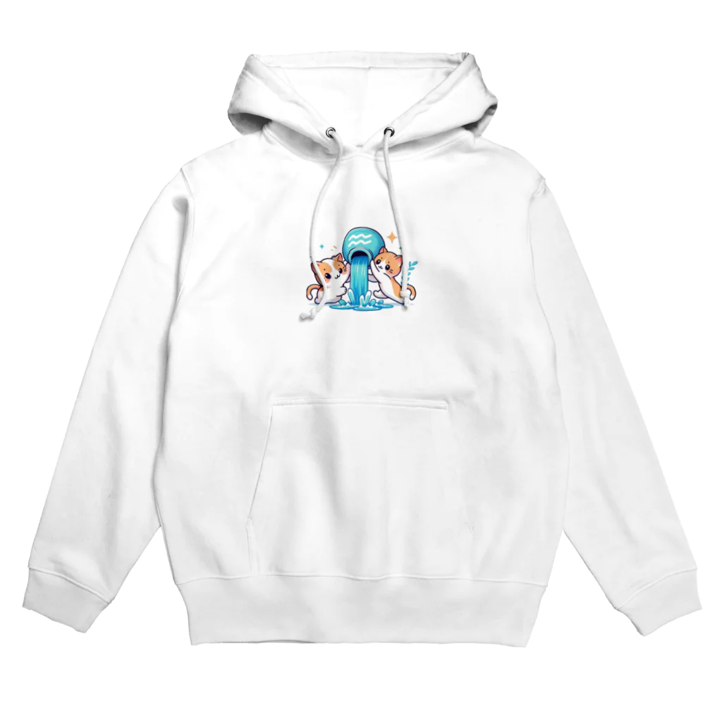 Freeman1の水瓶とネコ Hoodie