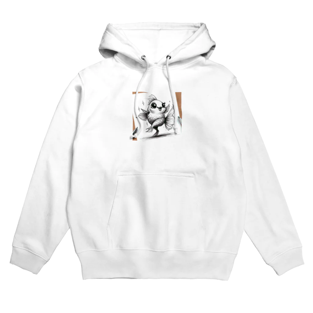 noBuのダンスしまくる魚 Hoodie