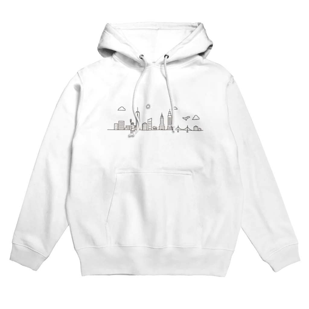 BANANAWANIのニューヨークモチーフ Hoodie