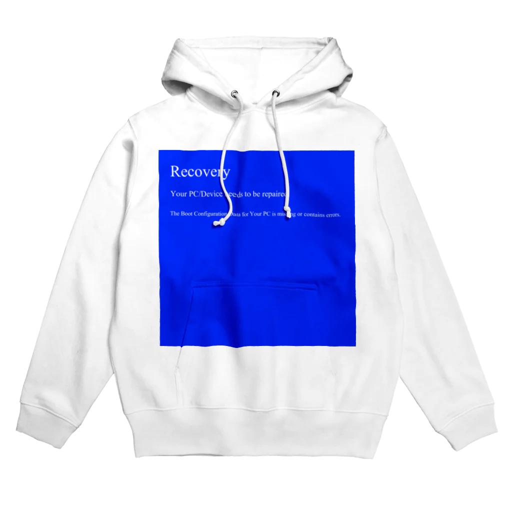 DULTONのブルーバックエラー Hoodie