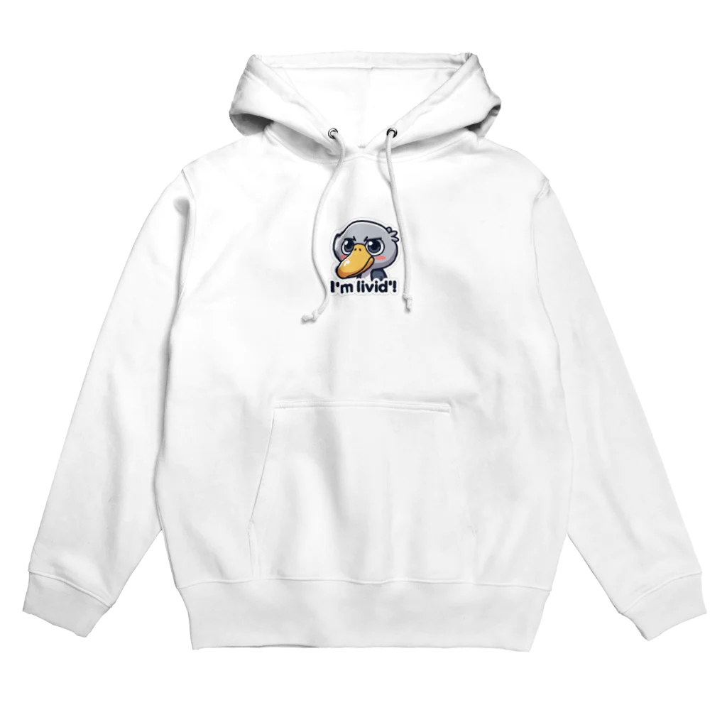 レアビースト・ブティックの激おこハシビロコウその② Hoodie