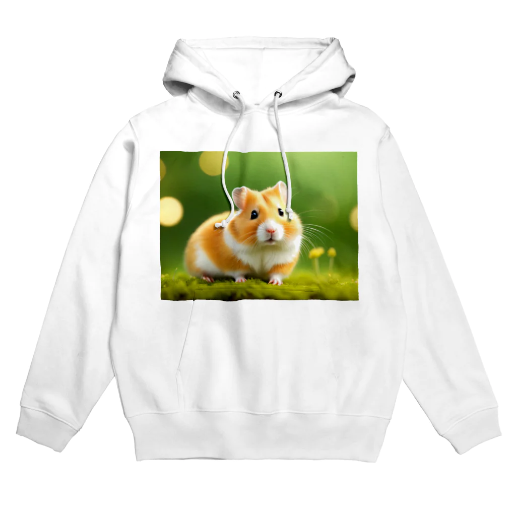 ジャパネットケフィアの可愛いゴールデンハムスター Hoodie