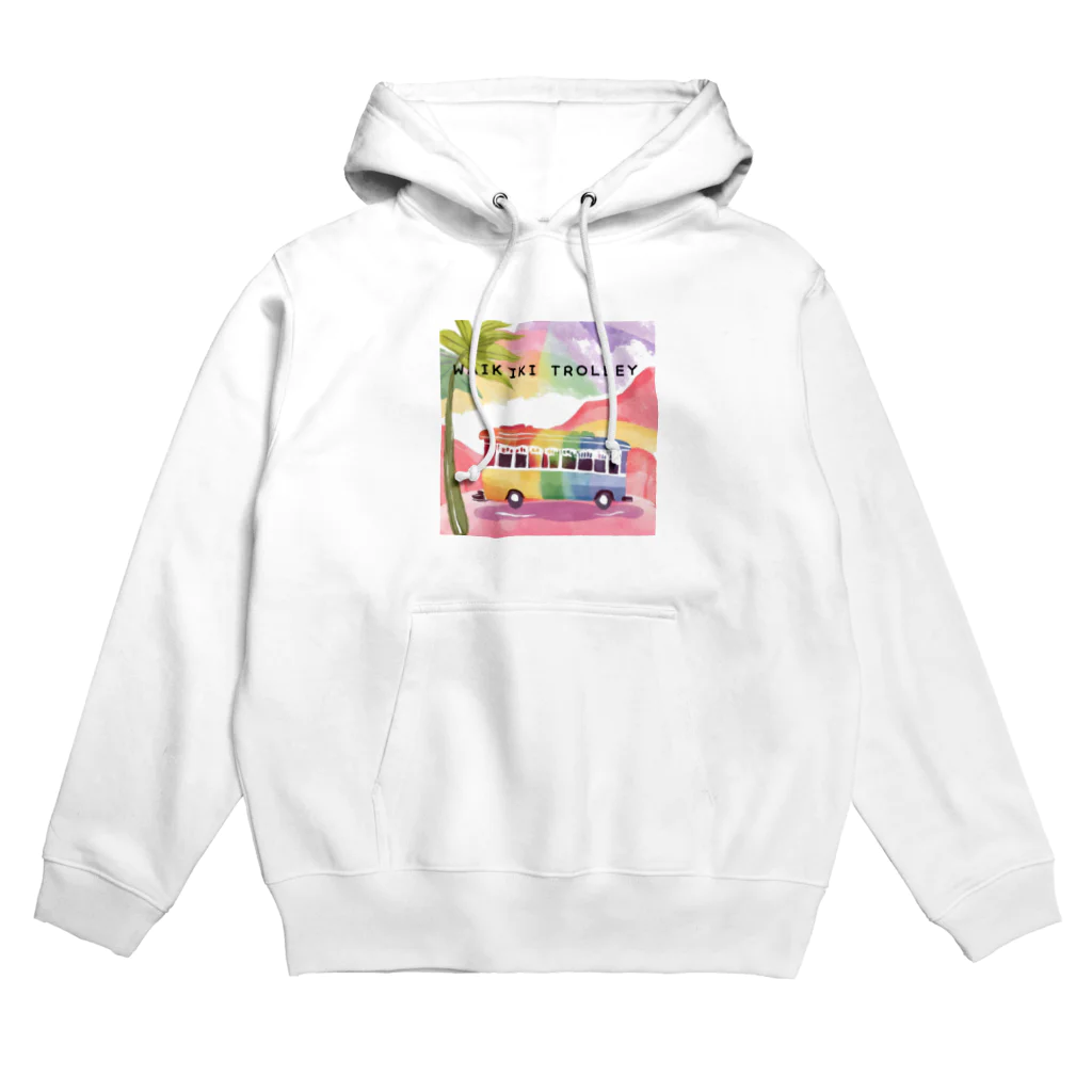 ハワイライフのWAIKIKI TROLLEY Hoodie