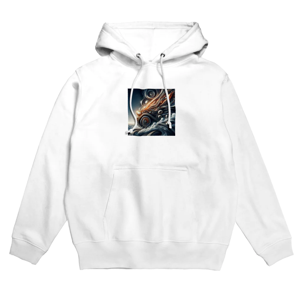 wワンダーワールドwの麒麟 Hoodie