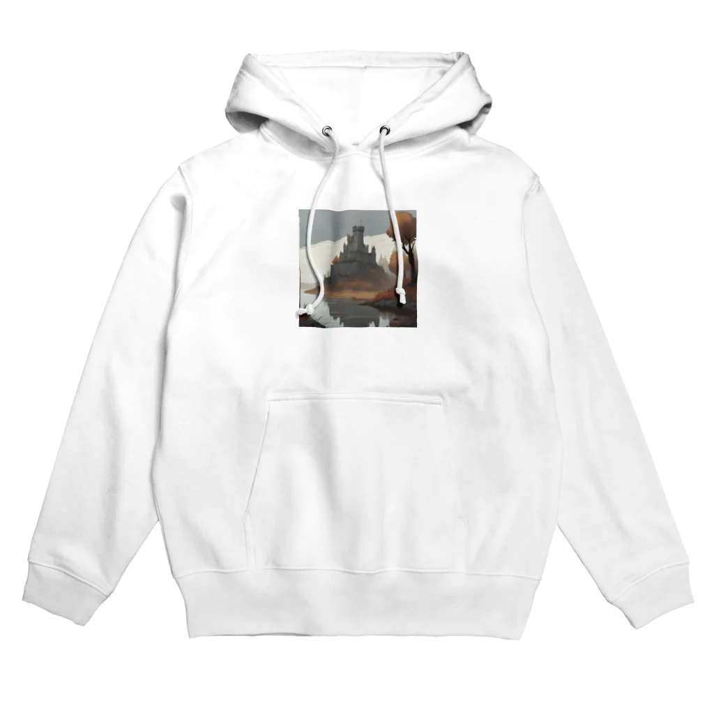 さるわたりの寂れた古城 Hoodie