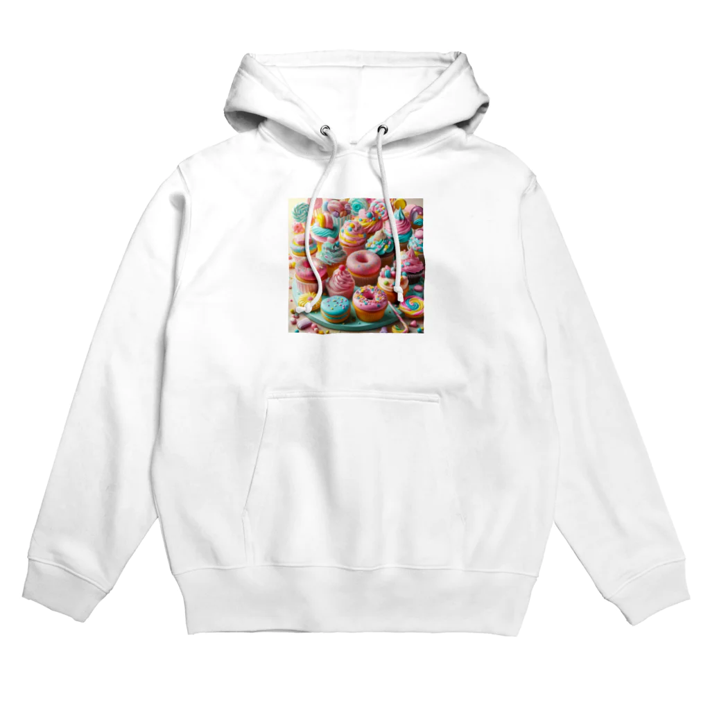 sweeshiiの甘くて美味しそうな洋菓子 Hoodie