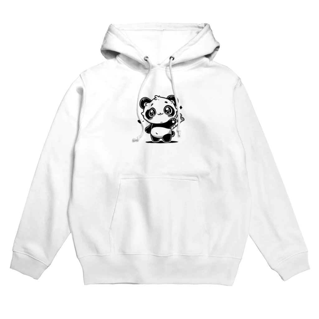 YSDNのかわいいパンダ Hoodie