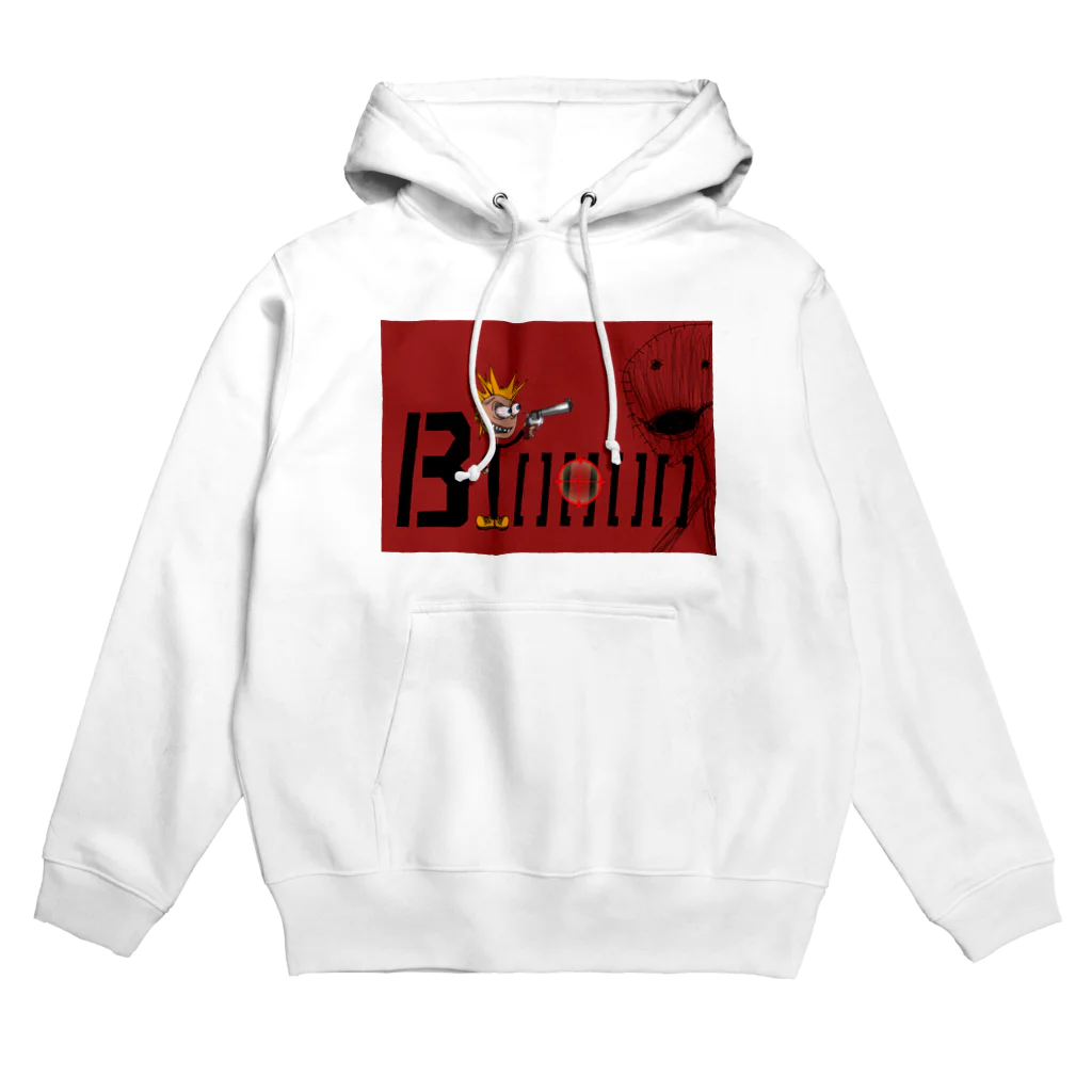 TULPAのBiooo ロゴ　ピストル Hoodie