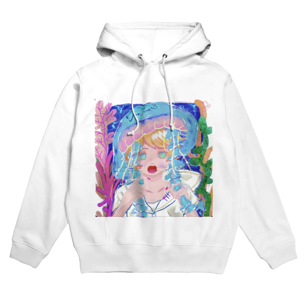 もふおみのJelly Fish Hoodie