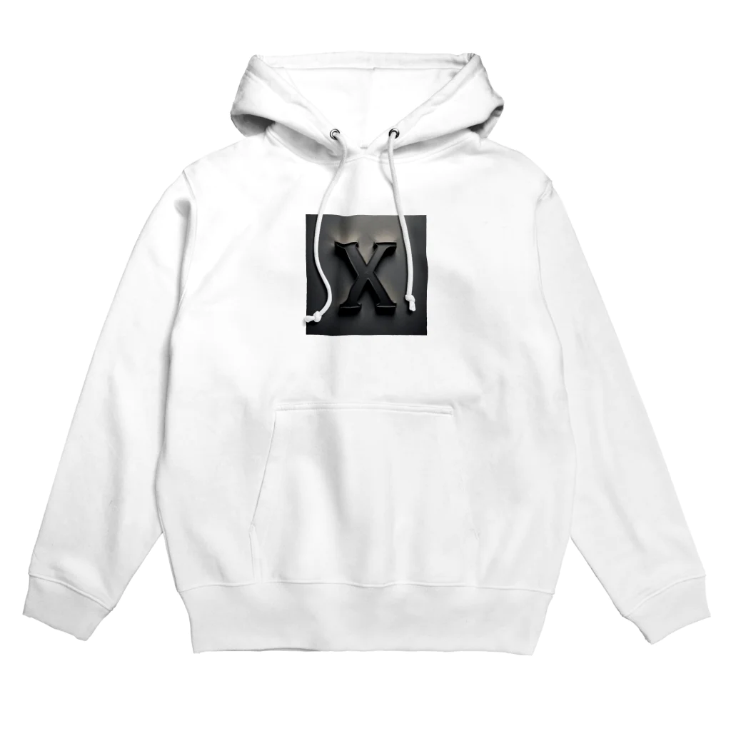 WORLDのかっこよく描いたX Hoodie