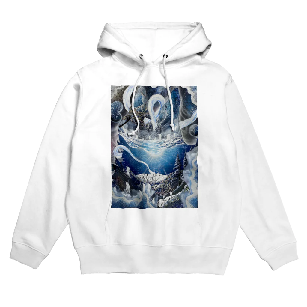 JUNGOonlyART 公式SHOPの【北アルプスの自然が生んだ白龍】 Hoodie