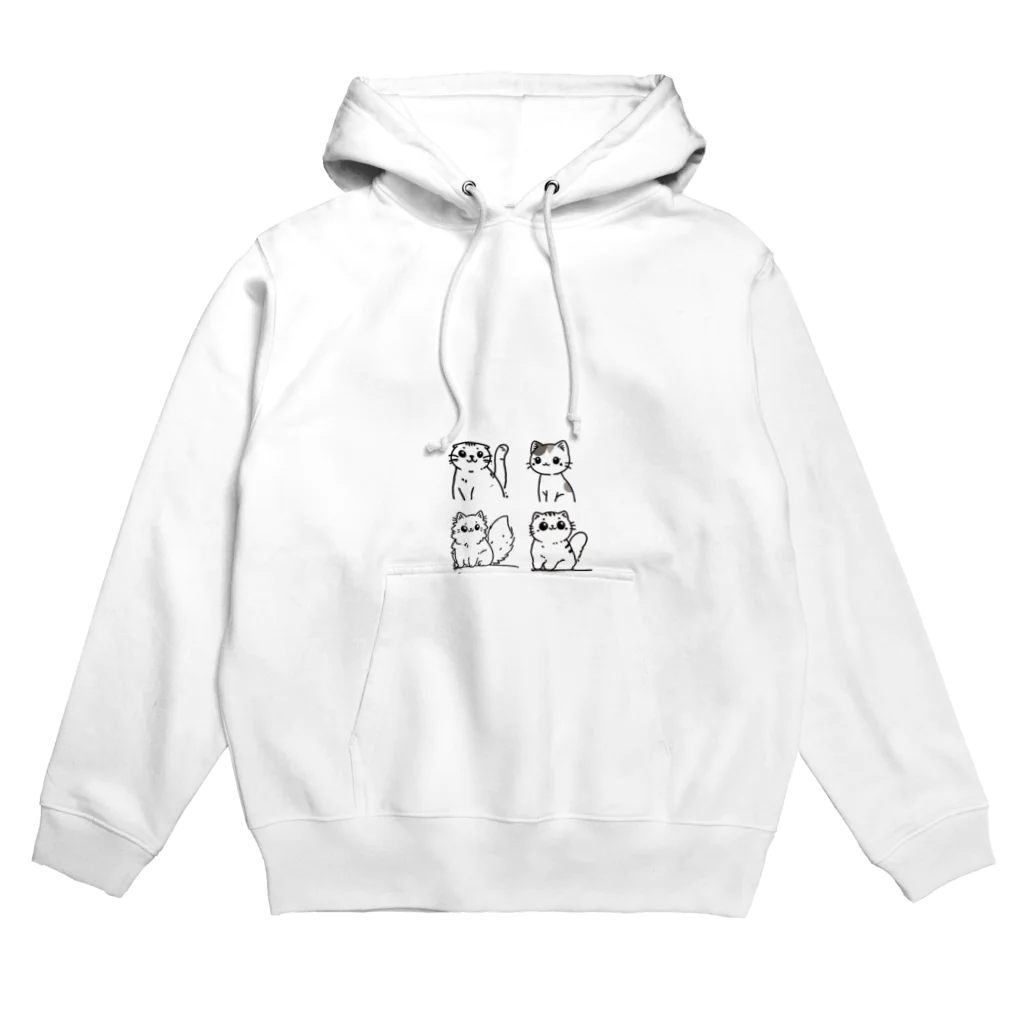 チェリモヤのにゃんこの仲間たち Hoodie