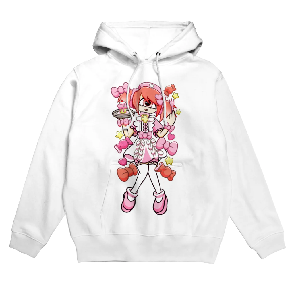 plplplanetのナースメイド・アカメ Hoodie