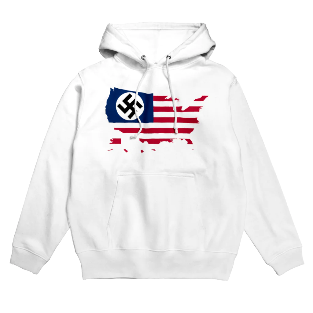 ヨシアスss武装親衛隊大将(ナチ党員幹部)のアメリカ国旗 Hoodie