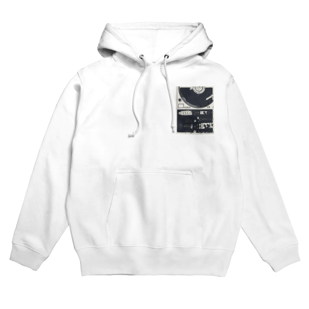 Fewrew フューリューのターンテーブリスト Hoodie