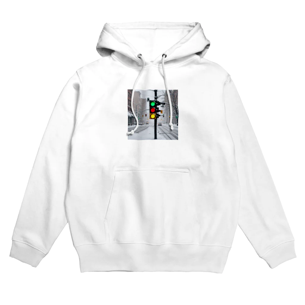 ft141104の「とある国の冬の信号」 Hoodie