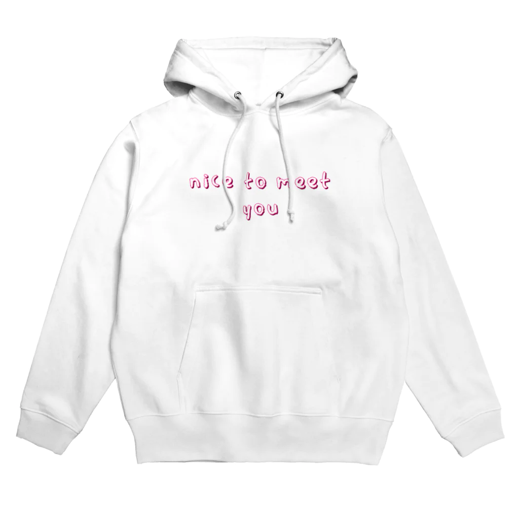 ミヤさんのnice to meet you Hoodie