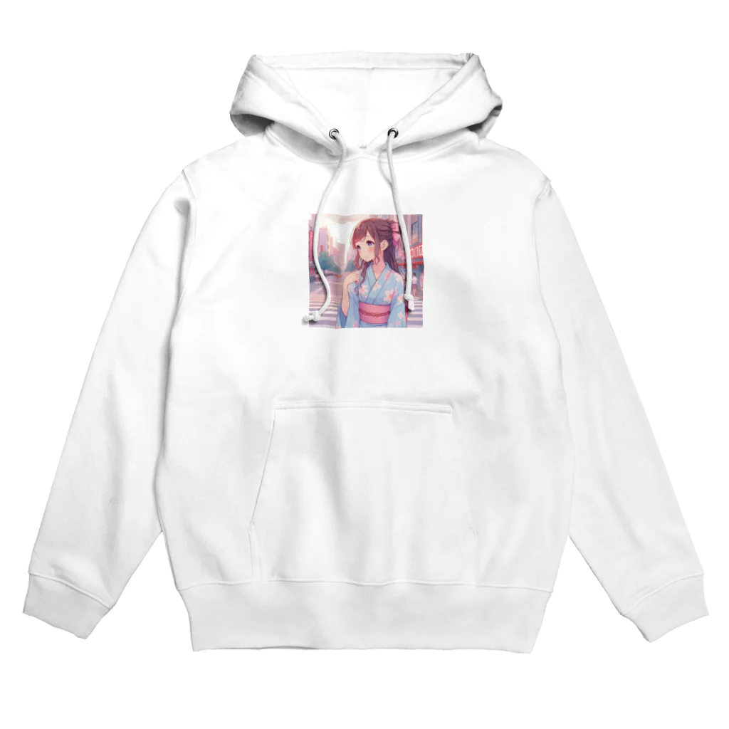 yukatagirlsの「あの人、まだかなあ？」 Hoodie