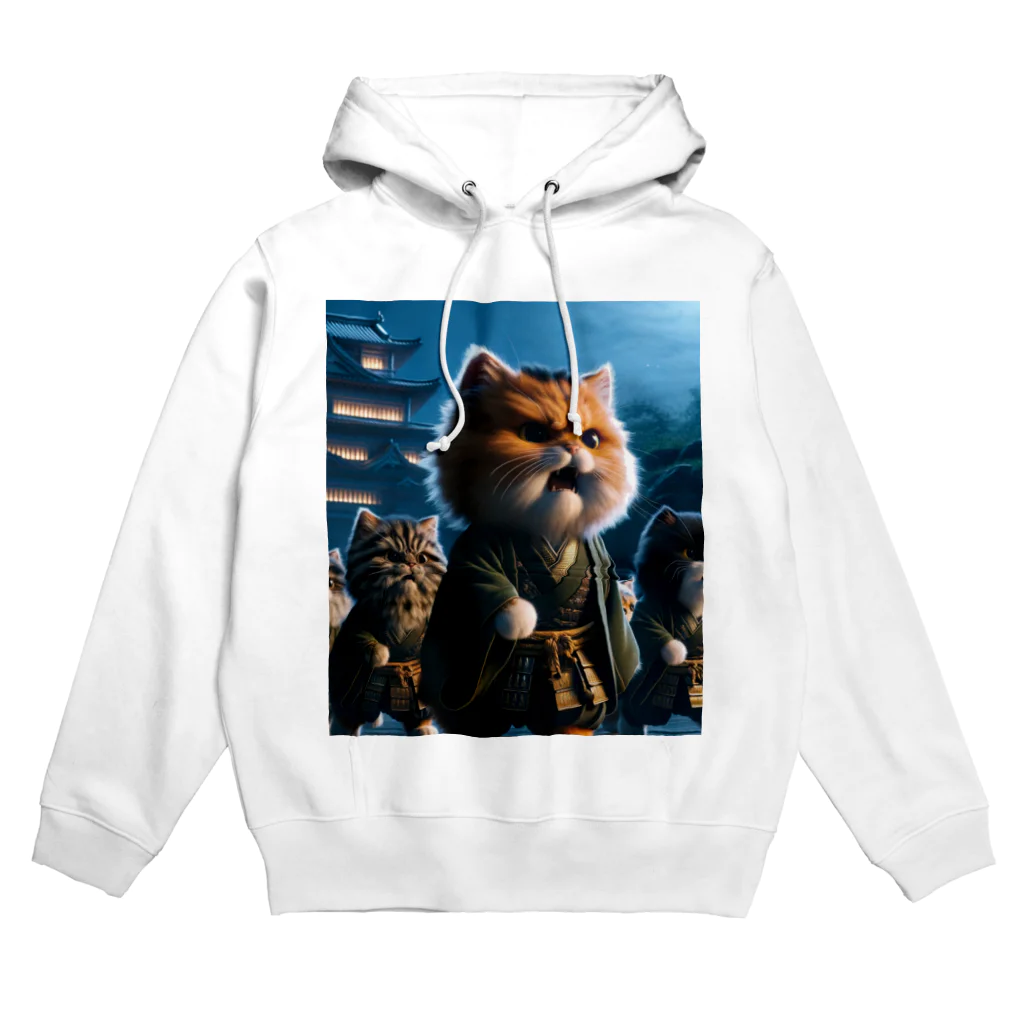 もふもふ日本史の戦いの場 Hoodie