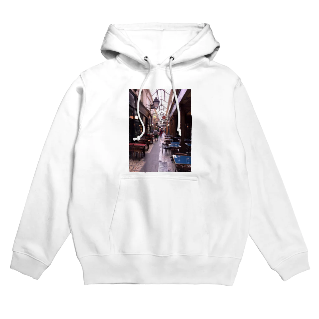 nightwalkerのパリのパッサージュ Hoodie