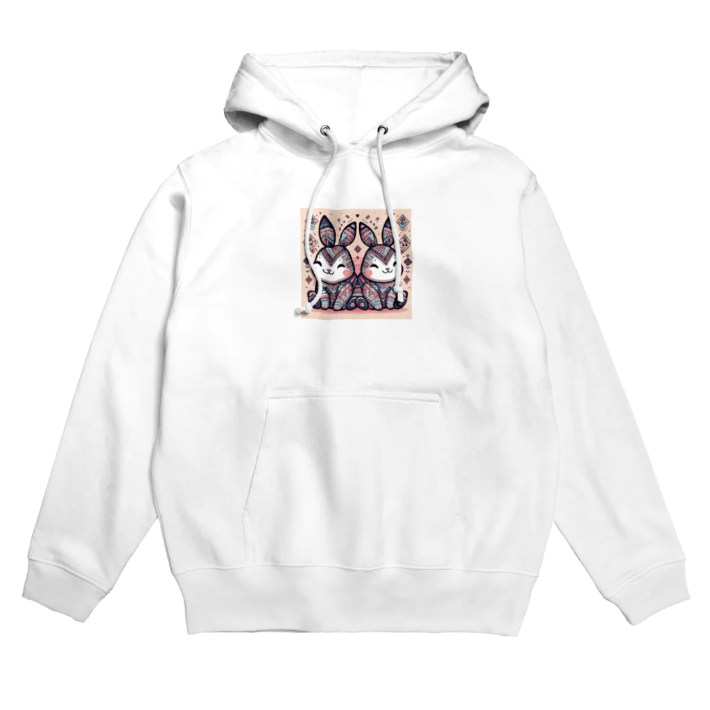 juny0823のフタゴウサギB Hoodie