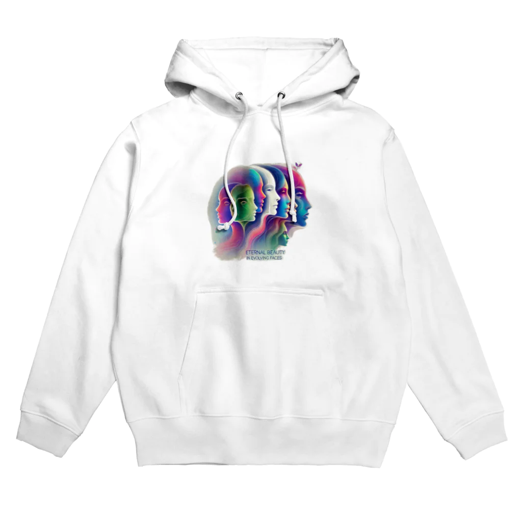 CHOCOLATEAの「進化する顔の中の永遠の美」 Hoodie